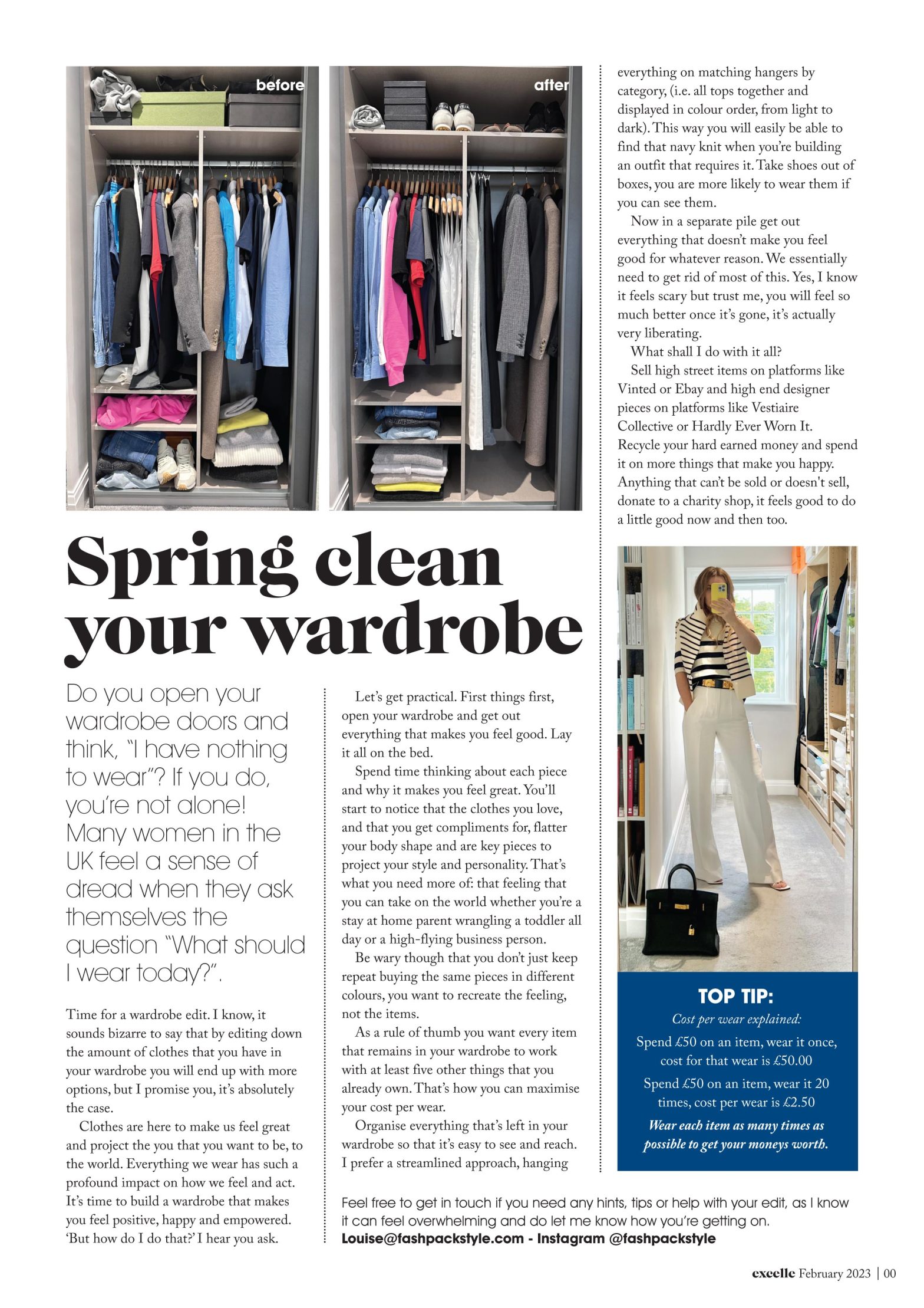 Tips from a personal stylist