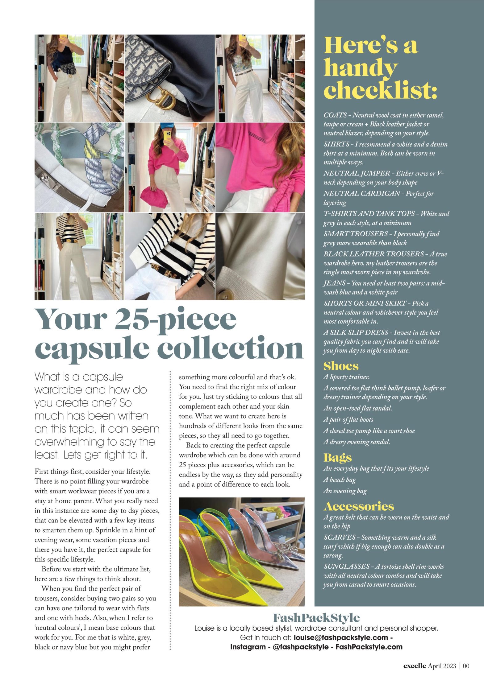 Your 25 piece capsule wardrobe