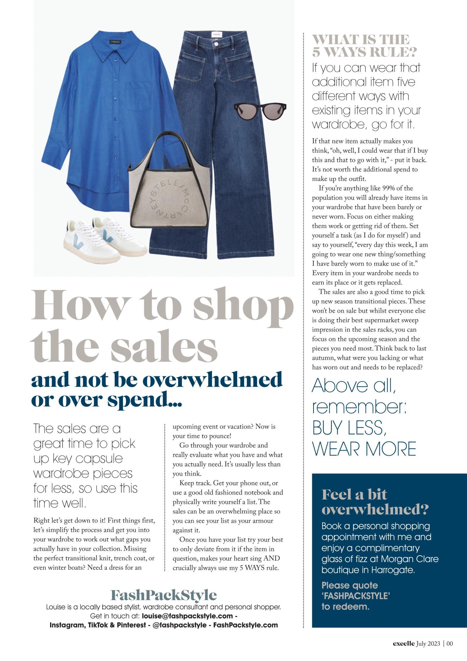 How to shop the sales